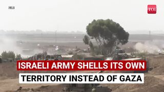 IDF Embarrassed As Israeli Army Shells Its Own Territory Instead Of Gaza | Watch What Happened