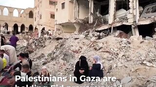 Eid in Gaza as Israel attacks Rafah and Netanyahu vows to fight on | Al Jazeera Newsfeed