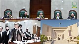 'Press Conference Karwayn Gayi ..' | Justice Athar Extreme Question | ECP Lawyer Heran