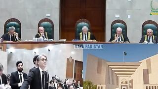 Justice Muneeb Akhtar arrested the lawyer of the Election Commission, how did the whole story get reversed in this video clip?