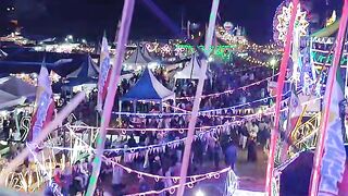 Keindahann pasar malam