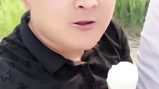 It's fun to eat ice cream