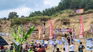 Suasana trail trabas hari ini