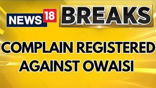Complain Registered Against Asaduddin Owaisi After He Says 'Jai Palestine' During His Oath As MP