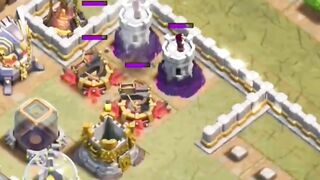 ???? Destroy 2 X-BOW and wizard ???? lightning Spell #shorts #gaming