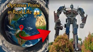 I Found Transformers, Optimus Prime in Real Life