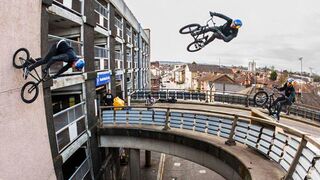 MASSIVE BMX Bridge Gaps _ Sebastian Keep in 'Walls'.