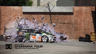 DC SHOES_ KEN BLOCK'S GYMKHANA FOUR; THE HOLLYWOOD MEGAMERCIAL