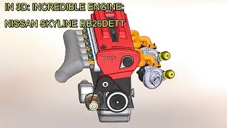 Analyzing engines in 3D The Skyline GTR RB26 ????