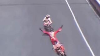 Incrível oque ele fez na corrida