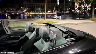 NEW 2022 Mercedes SL 63 AMG  Full NIGHT Drive Review Interior Exterior Sound