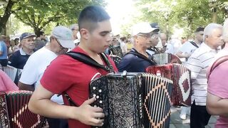 Enjoy this boy as he plays all the buttons on the spectacular concertina.