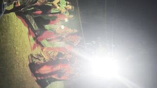 Sas or Damad Dancing Together in Music Festival