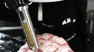 Crispy Bacon Wrapped Turkey