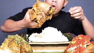 Tanboy kun Mukbang big 3 goat heads