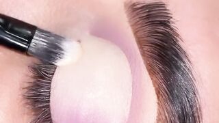 Elegant eye makeup