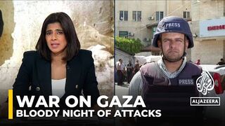 In bloody night of attacks, Israeli military steps up strikes across Gaza