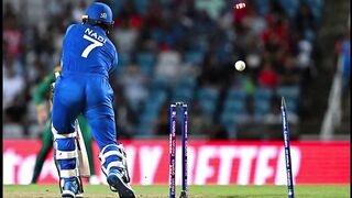 Afghanistan became the team to play the shortest innings of T20 World Cup semi-final