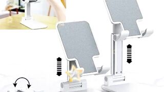 Adjustable and Foldable Desktop Phone Holder Stand for Phones Compatible