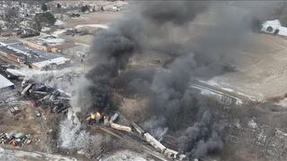 Sensor failed to catch burning rail bearing suspected in East Palestine train derailment