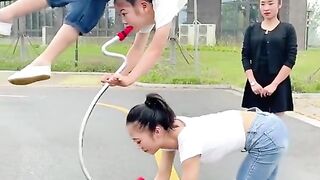 Girl talented video of boys
