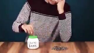 How To Make A Coin Bank From Cardboard