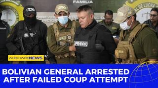 Bolivian General Arrested After Failed Coup Attempt