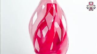 Tble lamp making with old plastic bottle