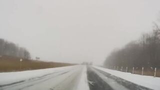 50+ Vehicle Pileup on Highway 402 London Ontario. 12/23/2022