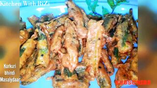 Kurkuri Bhendi Crispy Okra