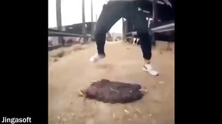You laugh, you take a shower!!