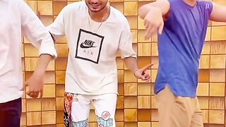 Indian boys dancing