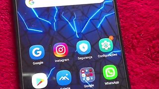 Opções na configuração do celular xiaomi