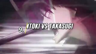 Top 10 Legendary Anime Fights