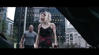 McLaren vs. Cyborg Motorbike Chase  Fast and Furious Hobbs & Shaw  All Action