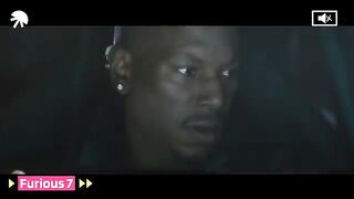 Furious 7 Plane drop scene HD CLIP
