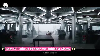 Fast and Furious: Hobbs and Shaw: Skyscraper freefall scene HD CLIP