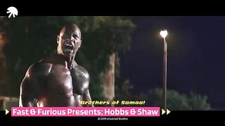 Fast and Furious: Hobbs and Shaw: Samoan warriors HD CLIP