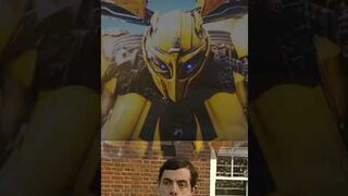 Transformers edits bumblebee on fire