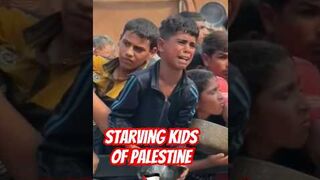 Kids of Palestine are being starved due to lack of food supply due to war