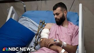 Palestinian man strapped to Israeli jeep hood tells of his ordeal