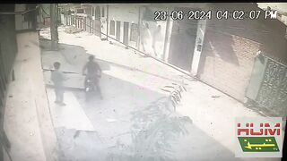 A humanitarian incident near Fatima Chowk area of ​​Police Station City in Chiniot