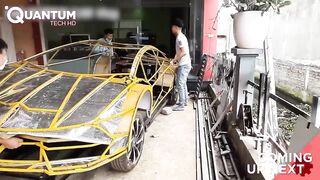Man Builds Amazing LAMBORGHINI From Scratch in 10 Months | Start to Finish by ‪@haisupercar‬
