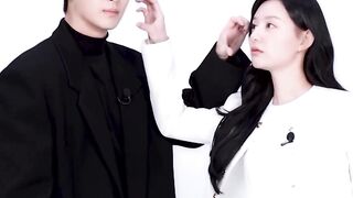 Kim Soo Hyun and Kim Ji won