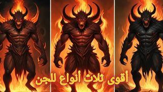 أقوى ثلاثة أنواع للجن