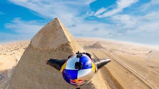 Wingsuit Flying Super Close To The Pyramids Of Giza 2