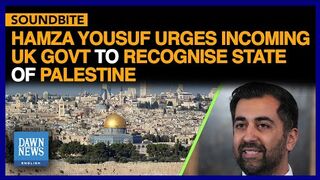 Hamza Yousuf Urges Incoming UK Govt To Recognise State Of Palestine