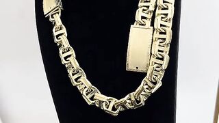 SOLID 20MM CHINO CHAIN AND BRACELET SET