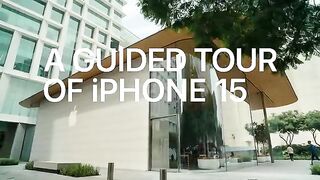 Guided Tour of iPhone 15 & iPhone 15 Pro | Apple