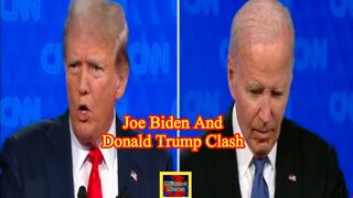 Joe Biden and Donald Trump clash over war in Ukraine